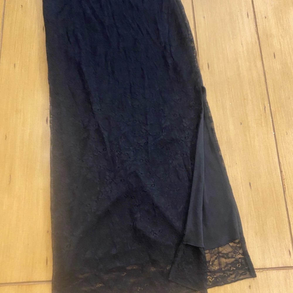 BP Women’s Black Midi Lace Skirt Elastic Waist New small - Picture 5 of 13